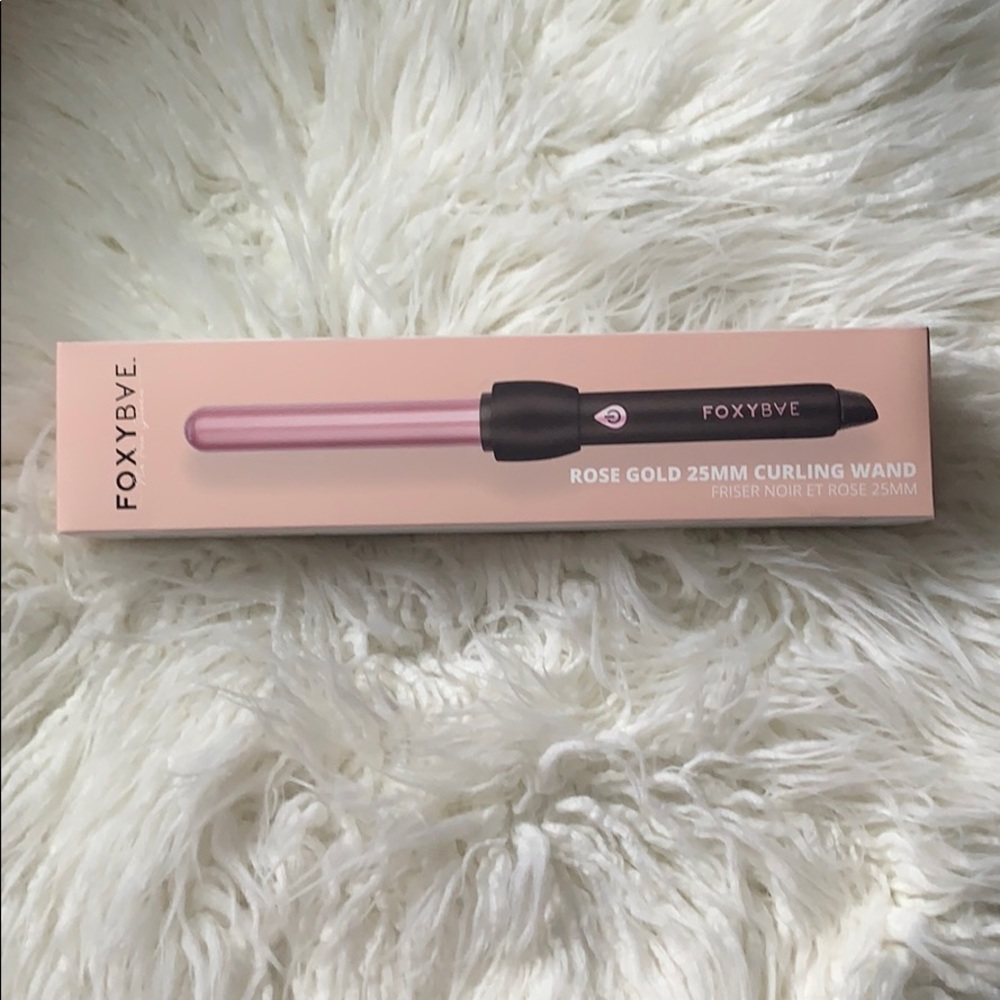 Foxybae 25mm Rose Gold Curling Wand